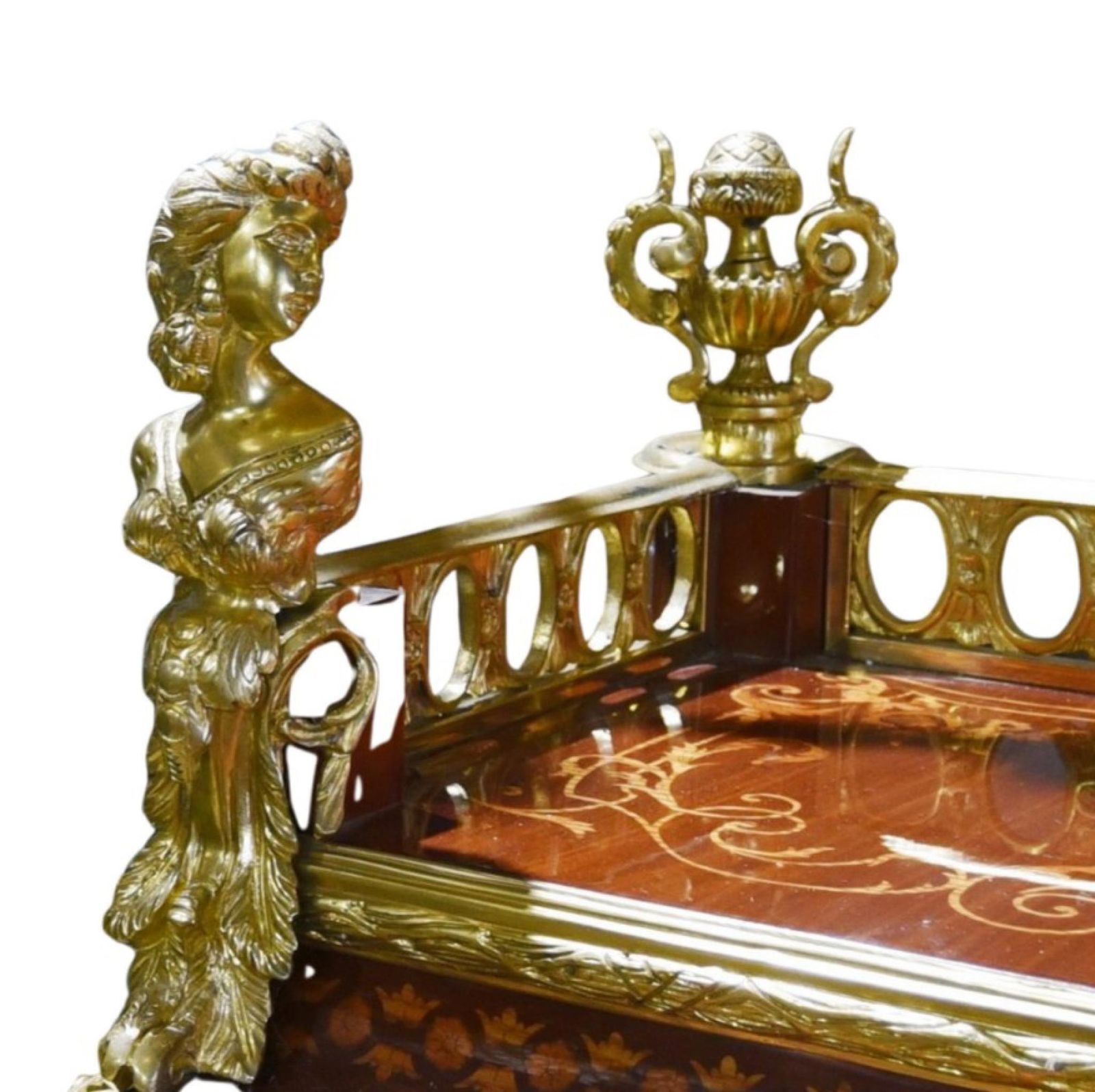 photo furniture Bureau De Roi Desk   Louis XV Roll Top Desks