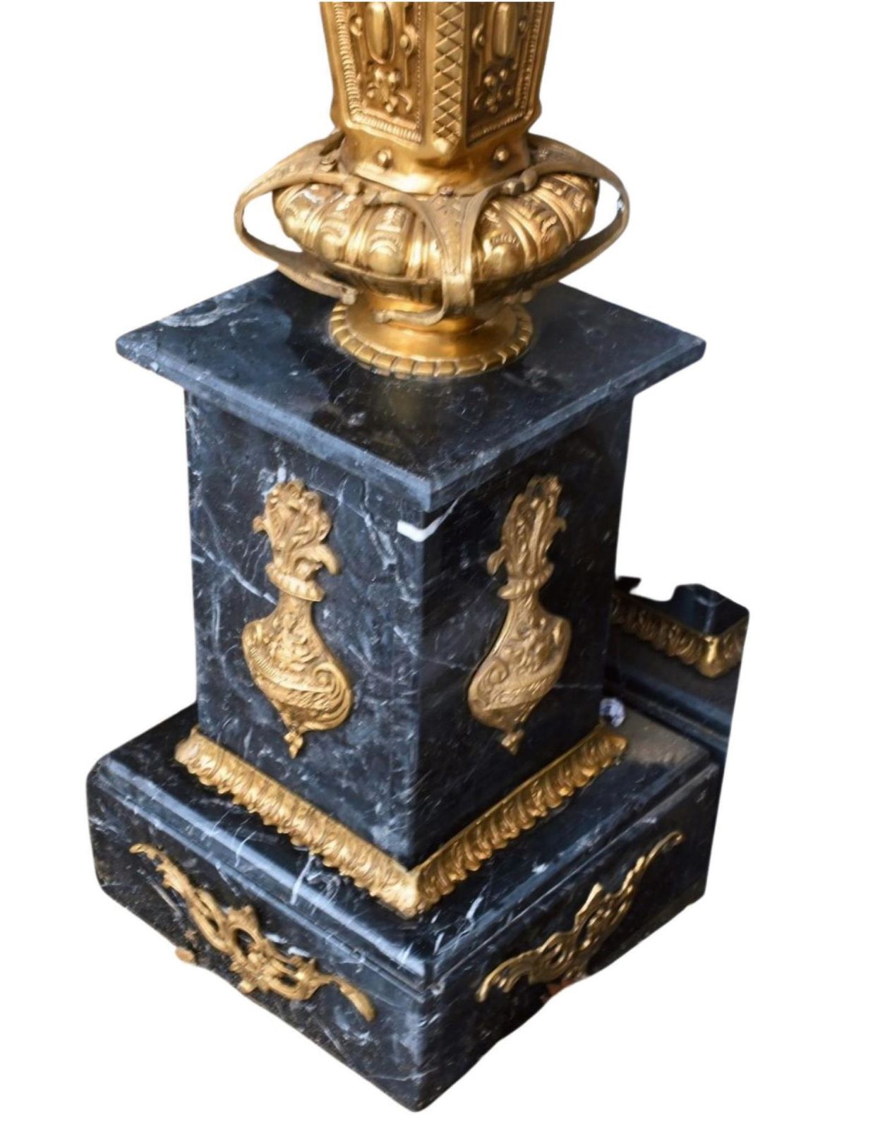 French Marble Pedestal Stands And Urns Louis XVI Tables photo buy