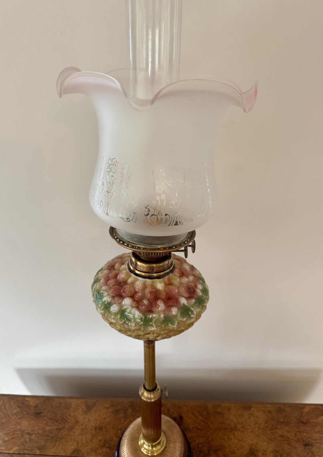 Stunning Quality Antique Telescopic Oil Lamp photo Lighting