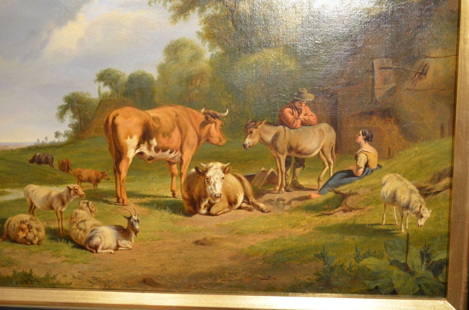 Oil Painting By James De Rijk (Dutch, 1806 1882) photo for sale