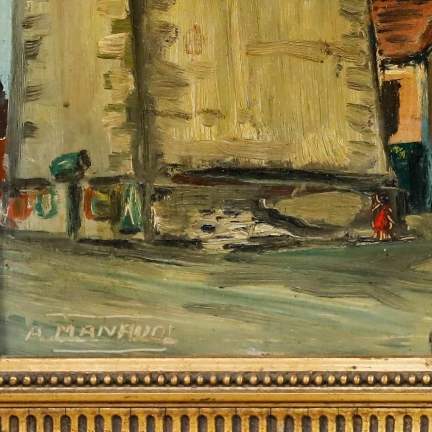 A. Manand Early 20th Century Oil, The Viaduct photo vinterior