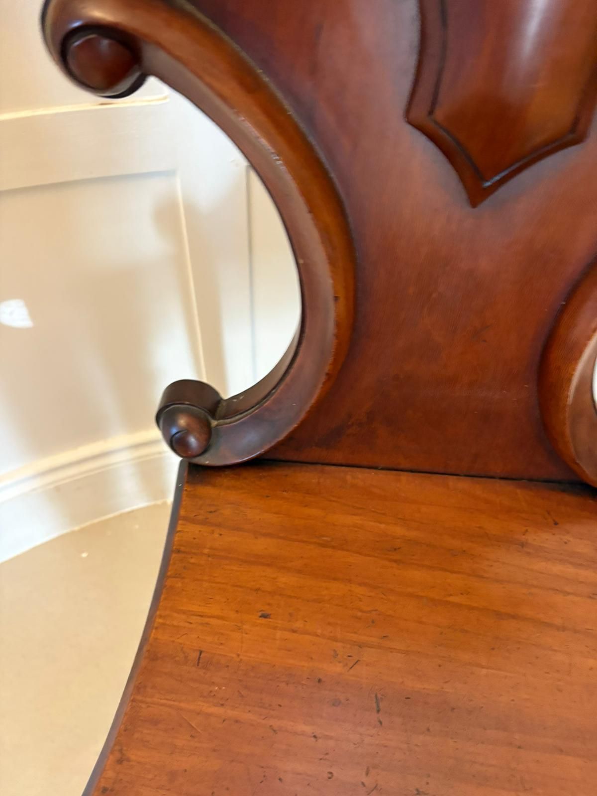 Superb Quality Pair Of Antique 19th Century Mahogany Side Chairs photo Furniture