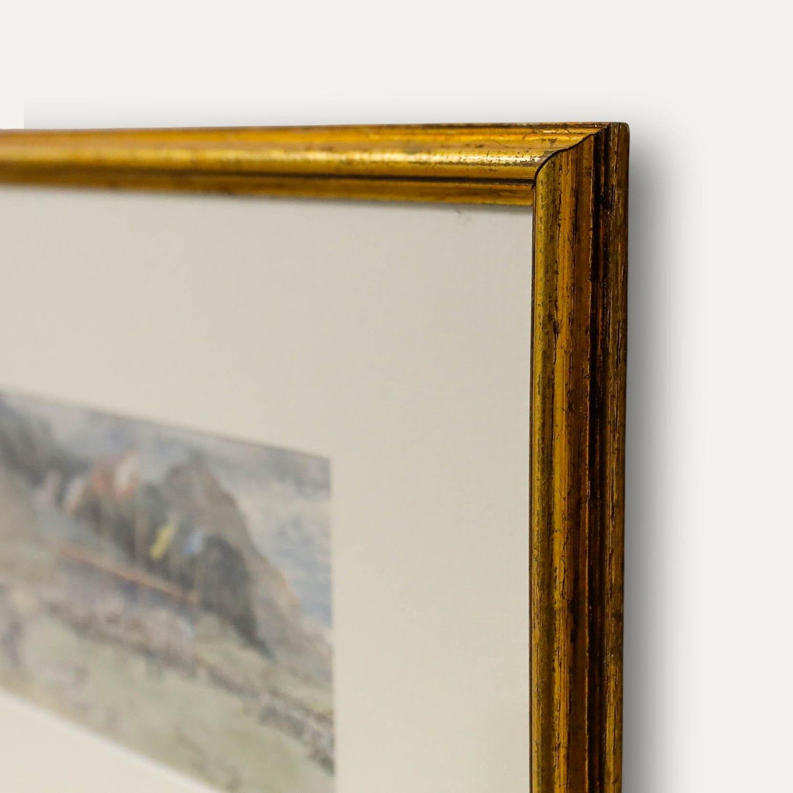 A. Lang Framed Late 19th Century Watercolour, Grasmere Sports photo 175.0