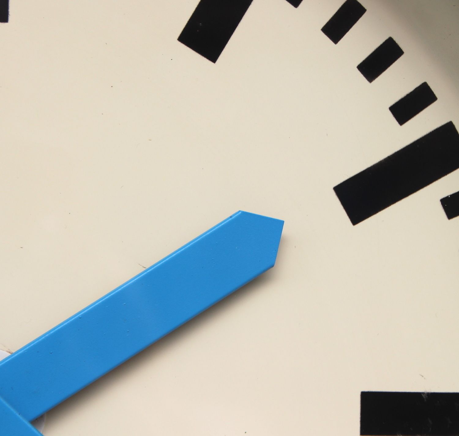 Dated 1969 East German Vintage Factory Wall Clock. Fully Guaranteed photo 275.0