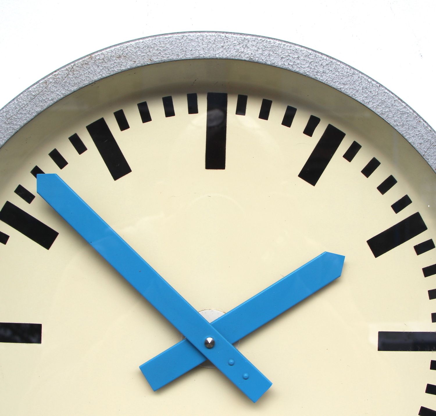 photo for sale Dated 1969 East German Vintage Factory Wall Clock. Fully Guaranteed