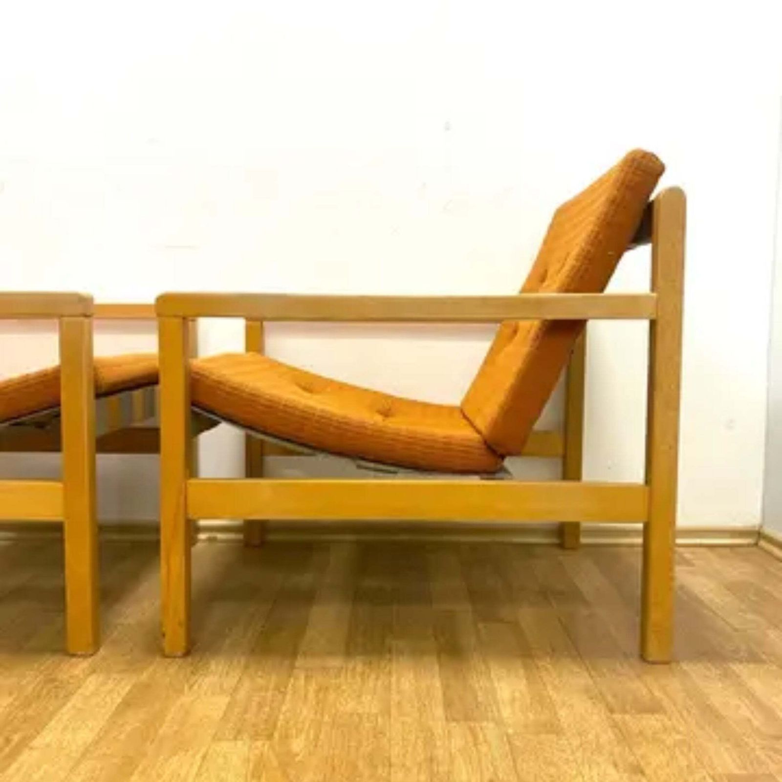 Retro Armchairs, Hikor, Czechoslovakia, 1960s (Set Of 2) photo vintage