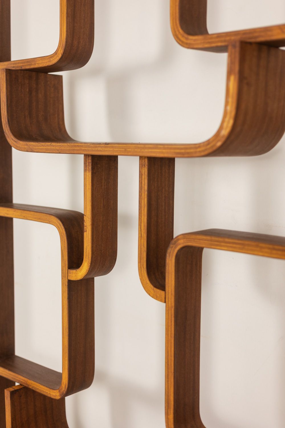 photo for sale Ludvik Volak Wooden Shelf. 1960s 1970s.