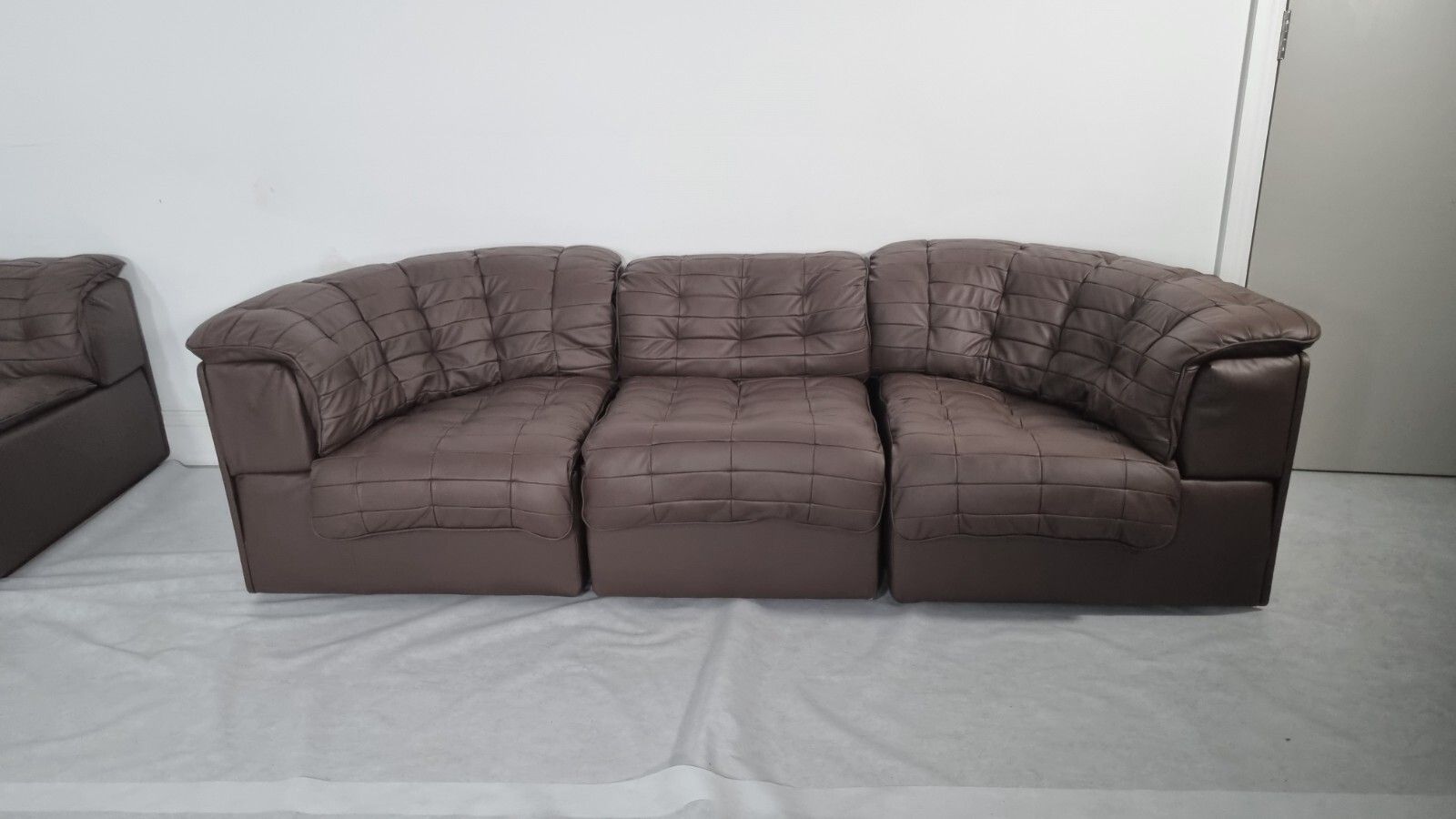 Desede Ds11 1970 Multi Configuration Modular Stunning Suite In Brown Leather photo buy