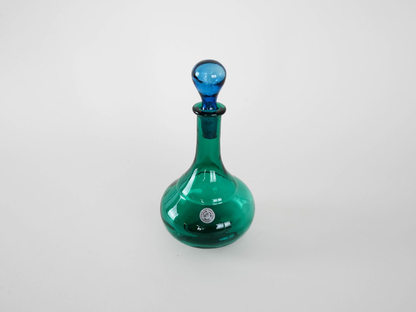 Glass Carafe, Spanish Design, 1990s, Production: Spain photo Home Decor