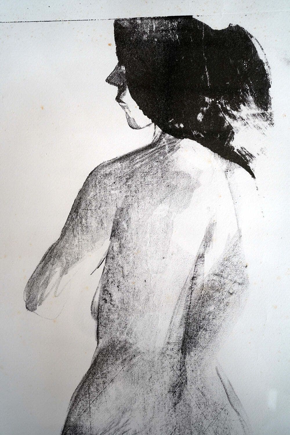 A Large Nude Study By William ‘Bill’ Moorman; To Laurie & Kathy Lee 1977 photo 650.0