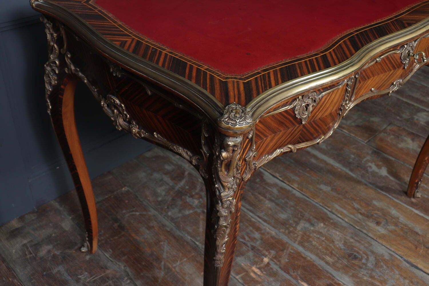 photo for sale Louis XV Style Kingwood & Ormolu Bureau Plat By Simon Loscertales