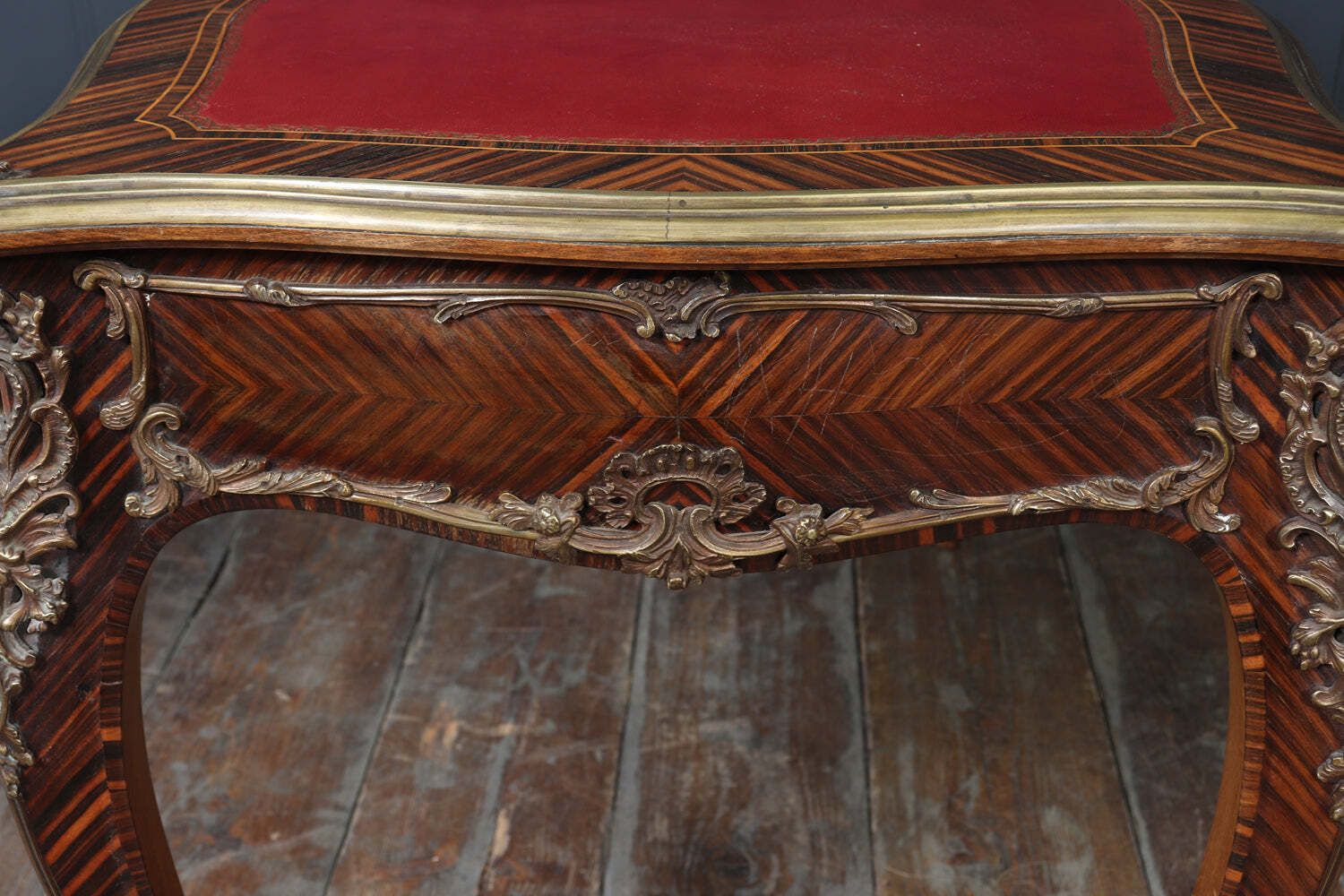 photo buy Louis XV Style Kingwood & Ormolu Bureau Plat By Simon Loscertales