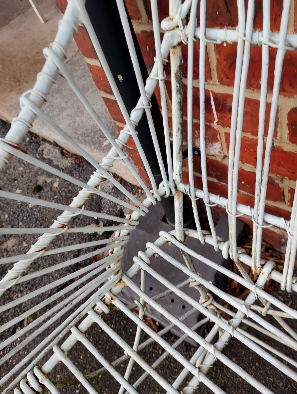 Edwardian Wrought Iron Garden Bench photo furniture