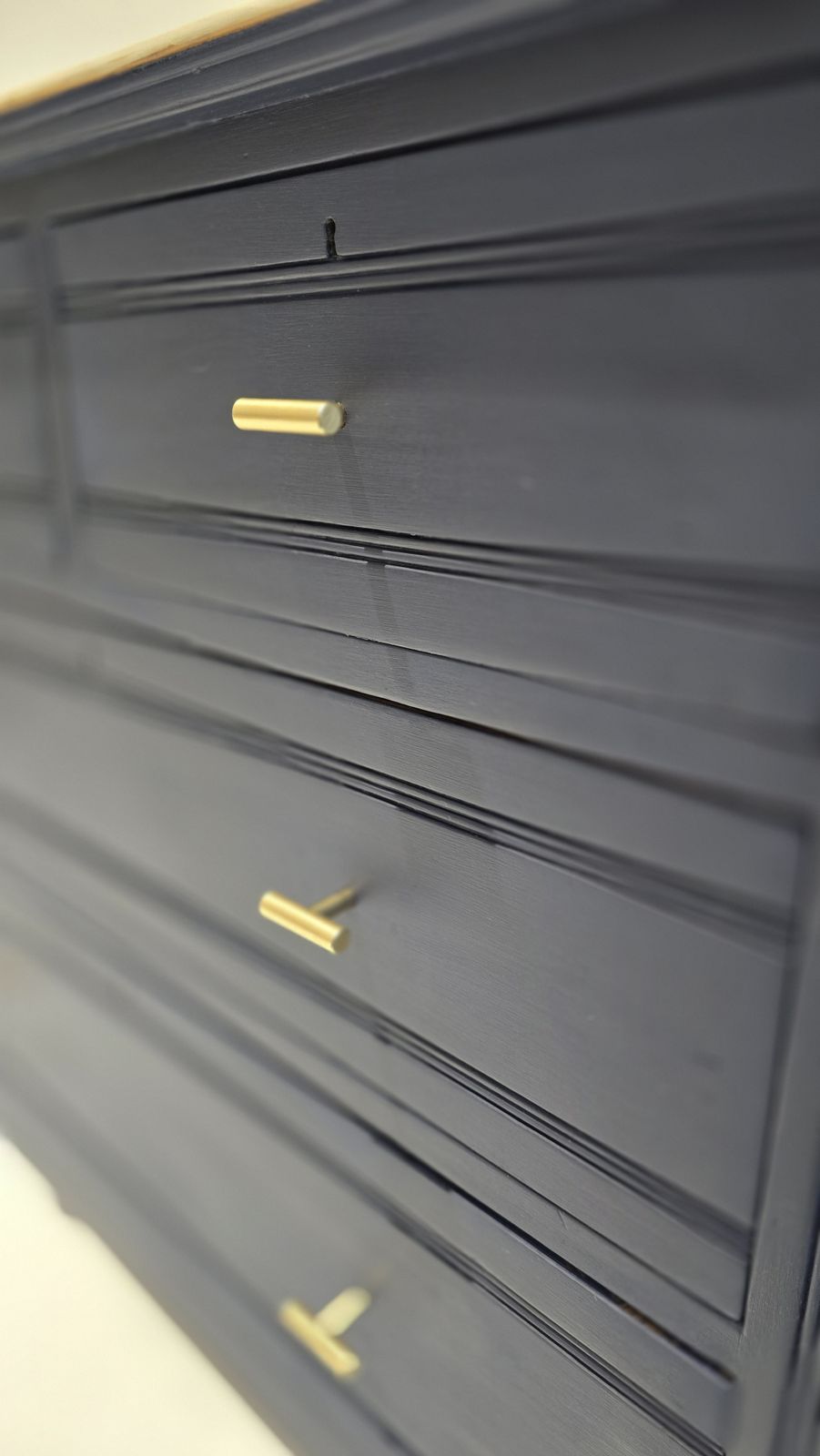 Chest Of Drawers In Oxford Navy With 4 Drawers photo furniture