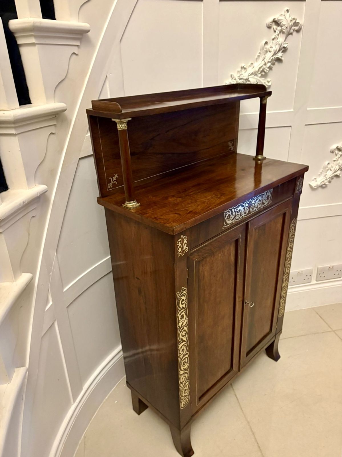 photo for sale Magnificent Quality Antique 19th Century Mahogany Chiffonier