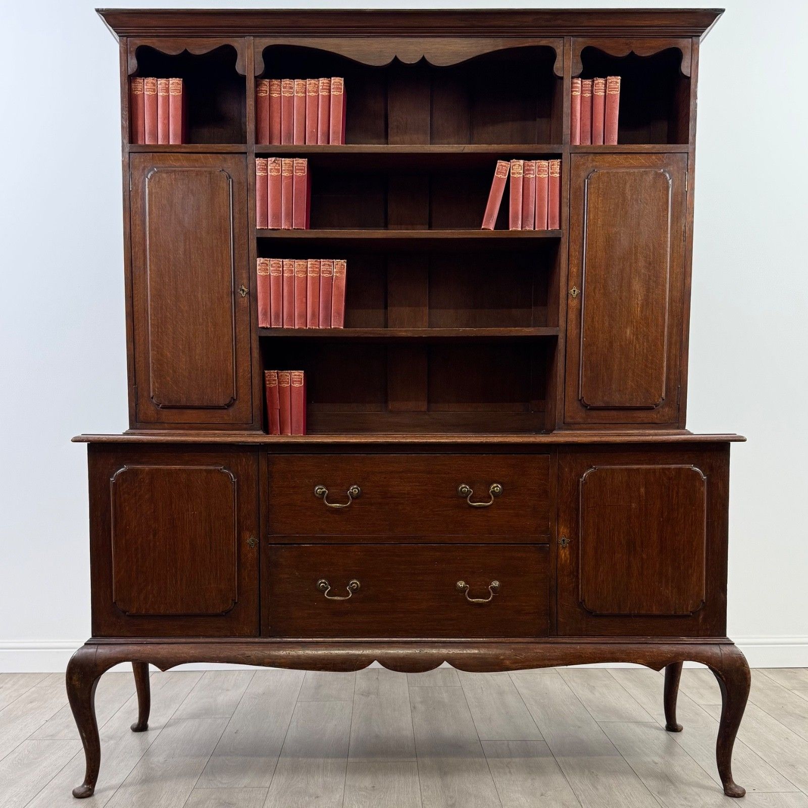 Antique 20th Century Good Quality Dresser In Oak