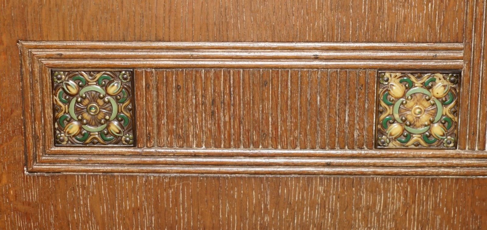 Stunning Art Deco Heals London Limed Oak Single Wardrobe Part Of A Large Suite photo buy