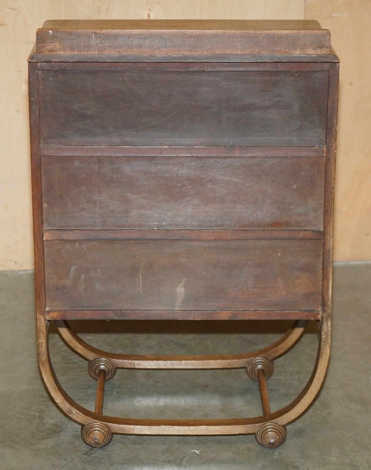 photo buy Art Deco Heals London Limed Oak Tall Chest Of Drawers Of A Large Suite