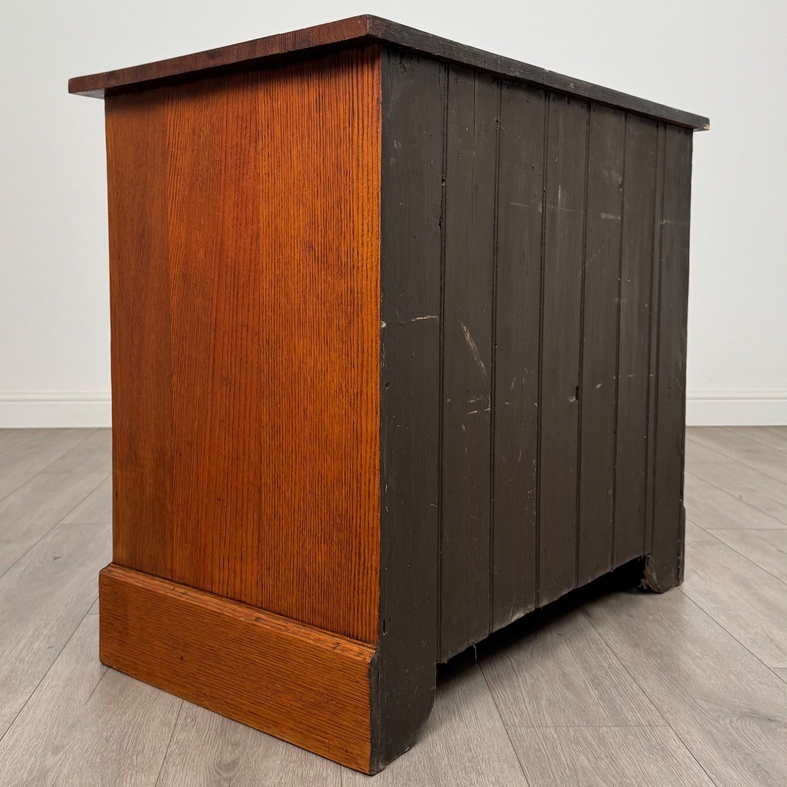 Antique 20th Century Golden Oak Chest Of Drawers photo Furniture