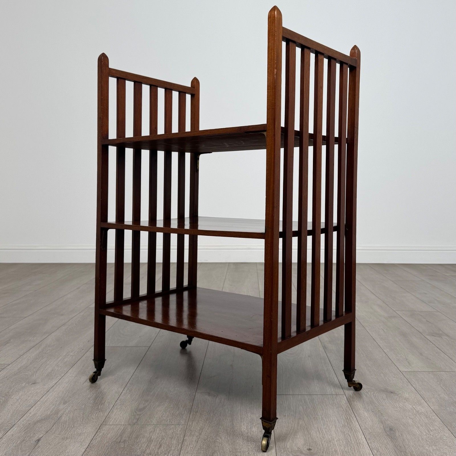 Antique 20th Century Mahogany Bookcase With Unique Design photo 585.0