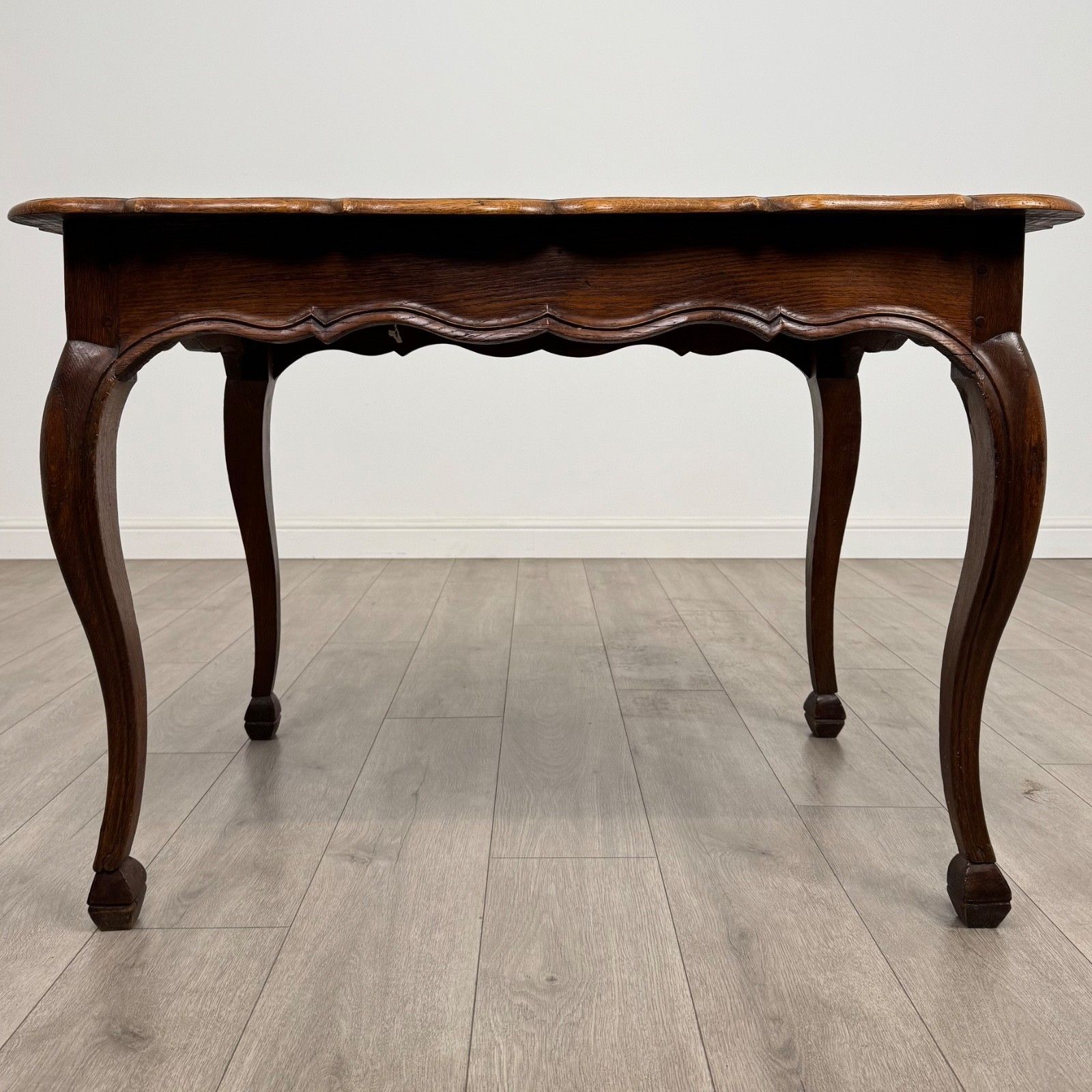 Antique 20th Century Deep French Writing Table In Oak photo 585.0