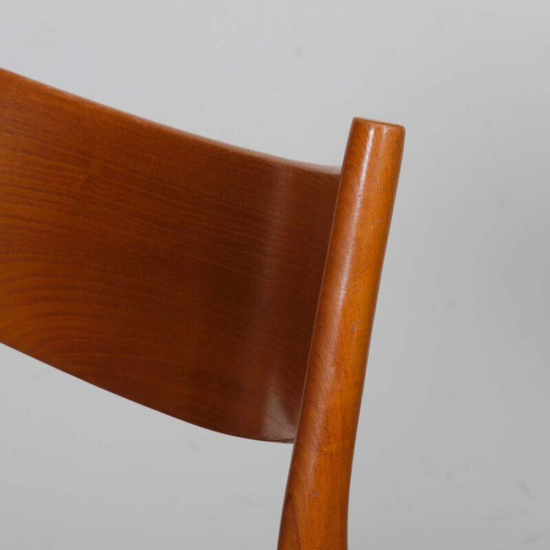 Suite Of 6 Chairs Published By Consorzio Sedie Friuli, 1960 photo buy