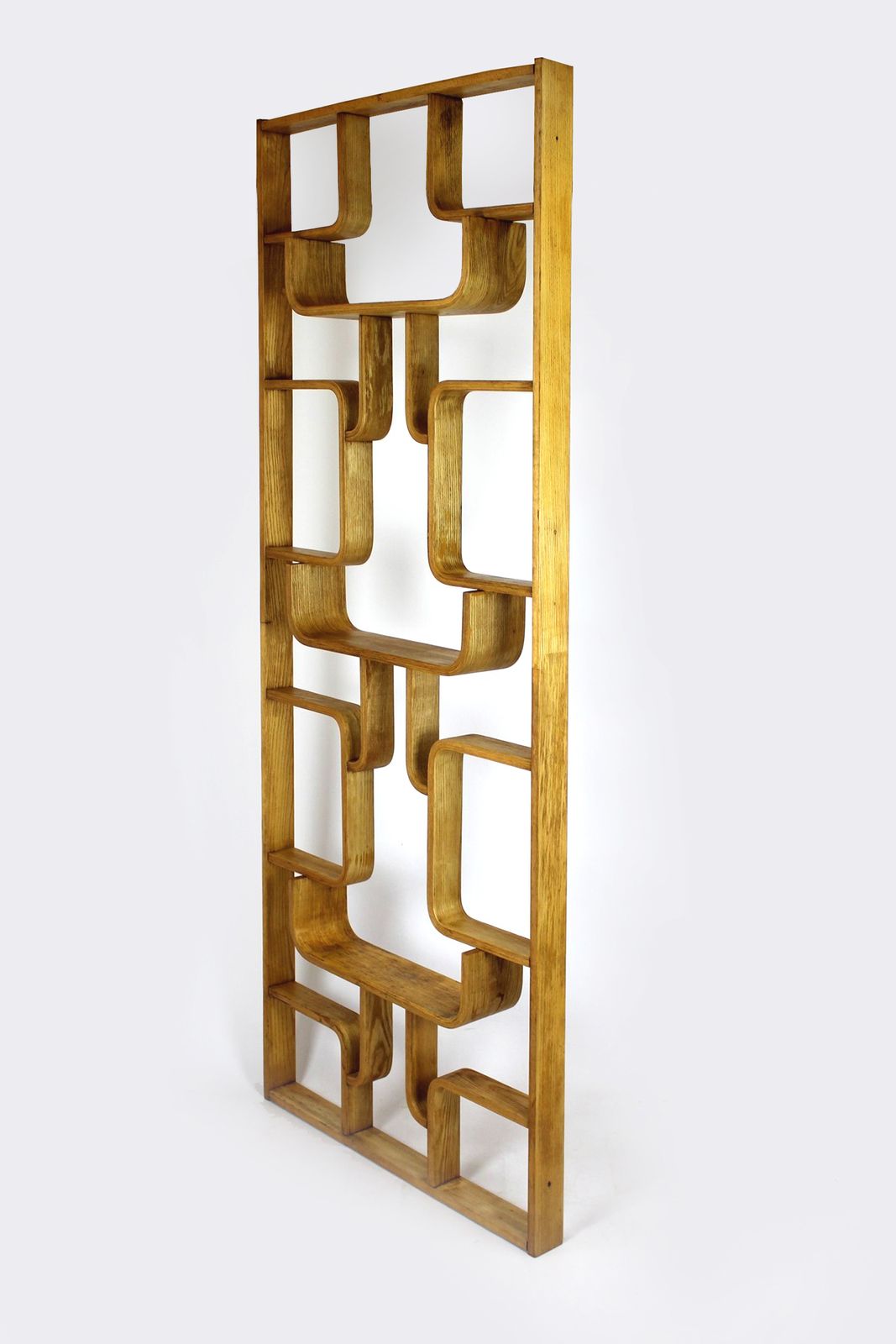 Mid Century Room Divider Attributed To Ludvik Volak For Drevopodnik Holesov, 1960s photo vintage