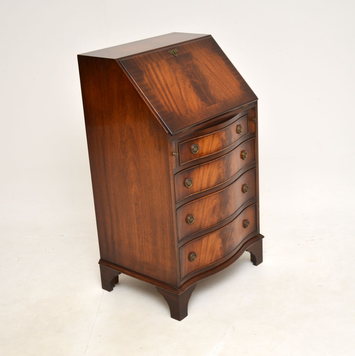 photo for sale Antique Georgian Style Mahogany Writing Bureau