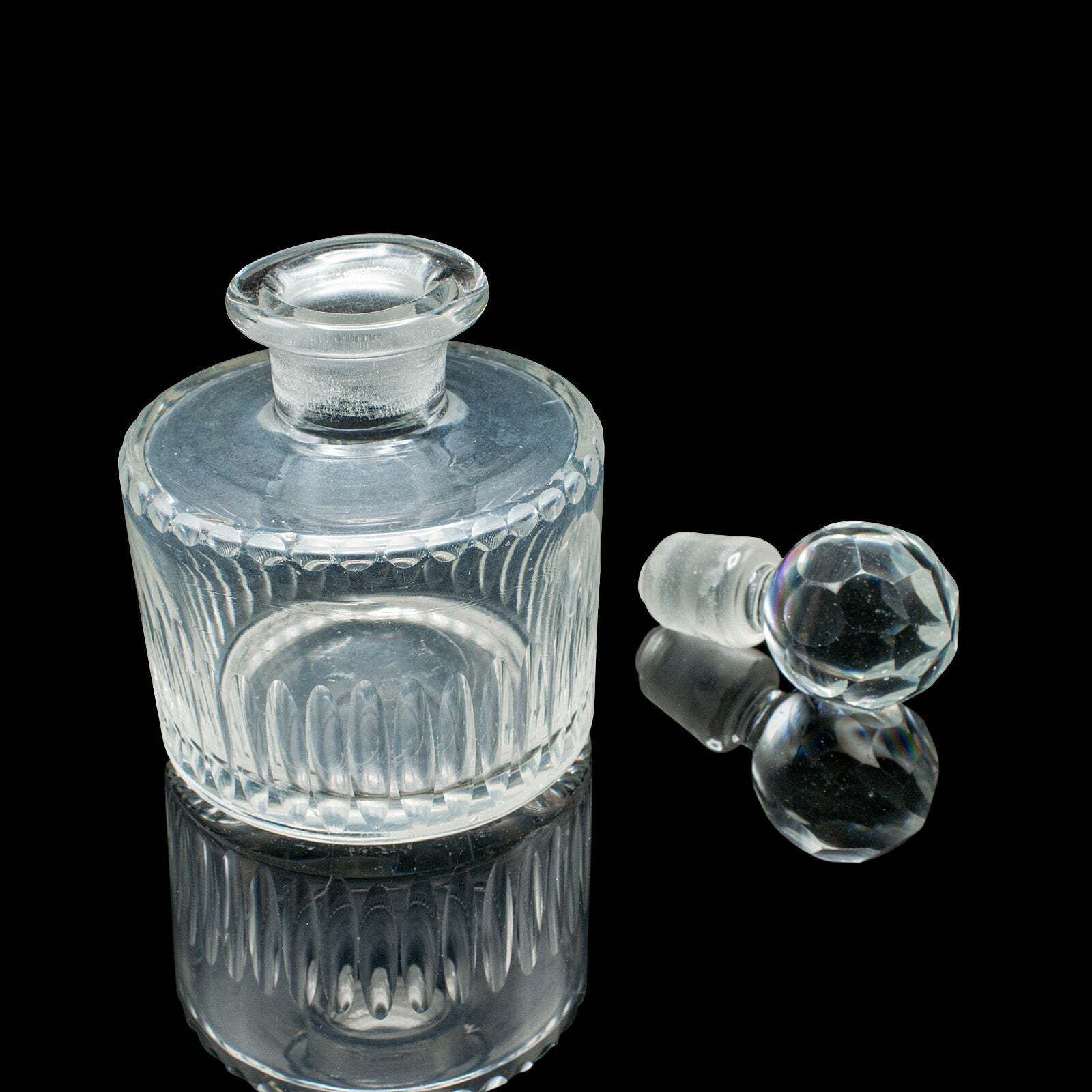 Antique Perfume Bottle, English, Glass Scent Dispenser, Early Victorian, C.1850 photo furniture