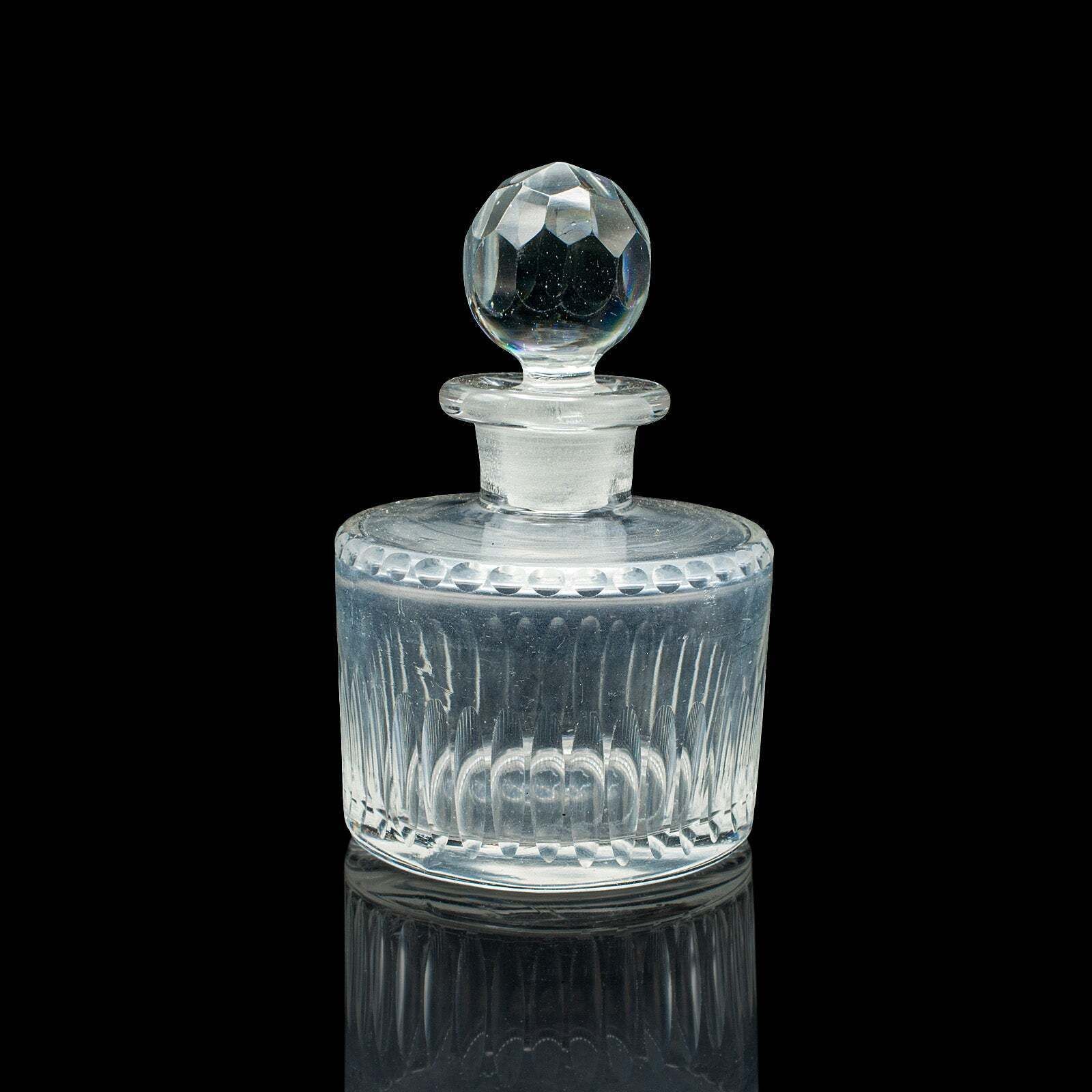 Antique Perfume Bottle, English, Glass Scent Dispenser, Early Victorian, C.1850 photo Home Decor