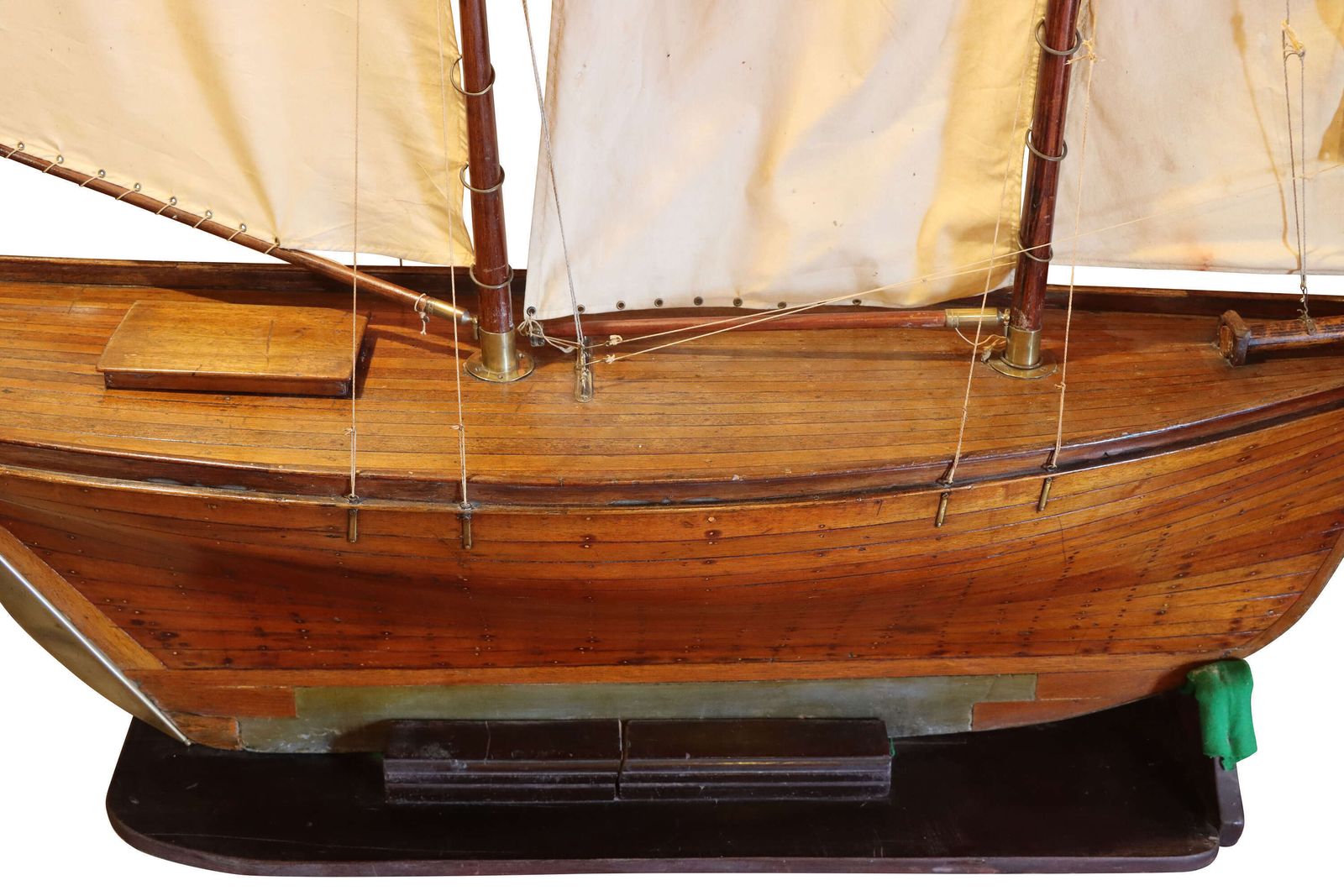 photo furniture Late 19th Century Scratch Built Ketch Rigged Pond Yacht With Carvel Hull, C.1890