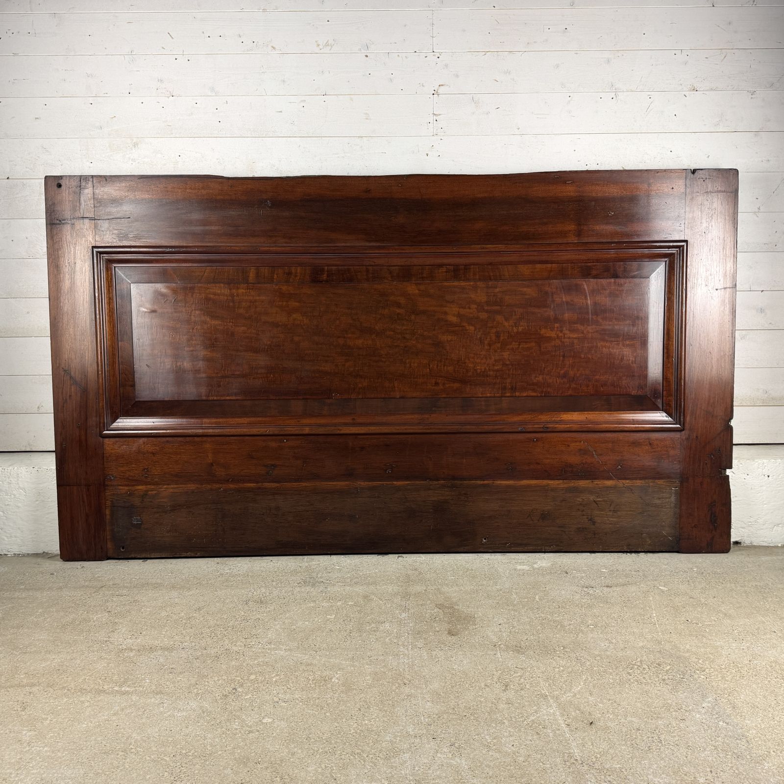Section Of Antique Flame Mahogany Wall Panelling