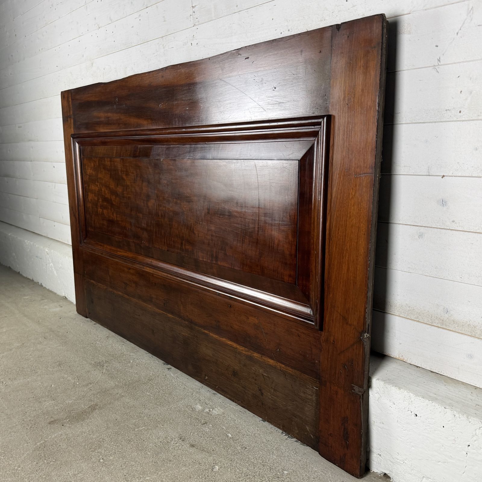 Section Of Antique Flame Mahogany Wall Panelling photo furniture