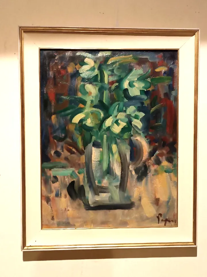 Enzo Pregno Oil Painting On Canvas. (Alexandria Of Egypt, 1898 Florence, 1972)