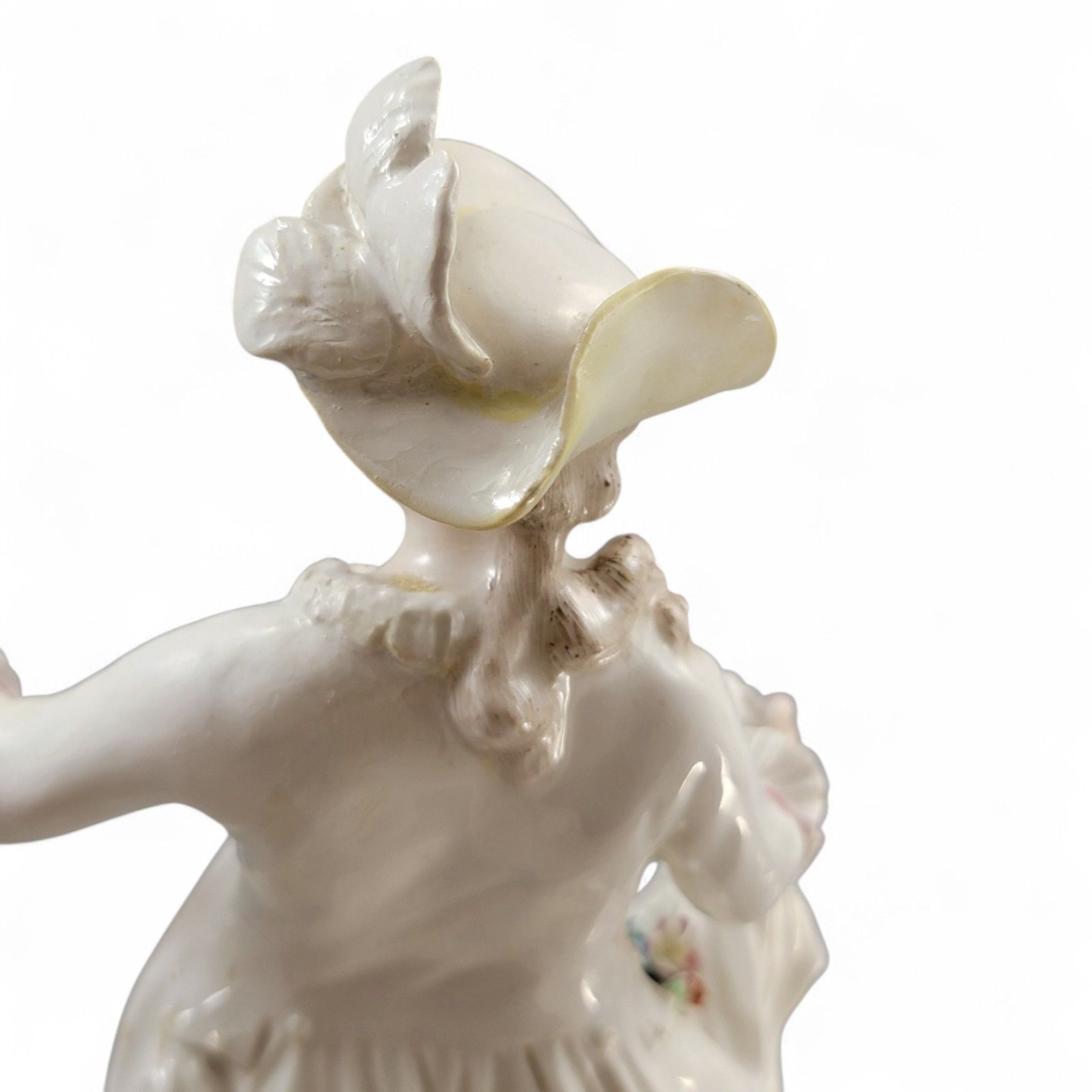 photo buy Derby Porcelain Pair “Dresden Shepherds” C.1760 – Shepherd And Shepherdess