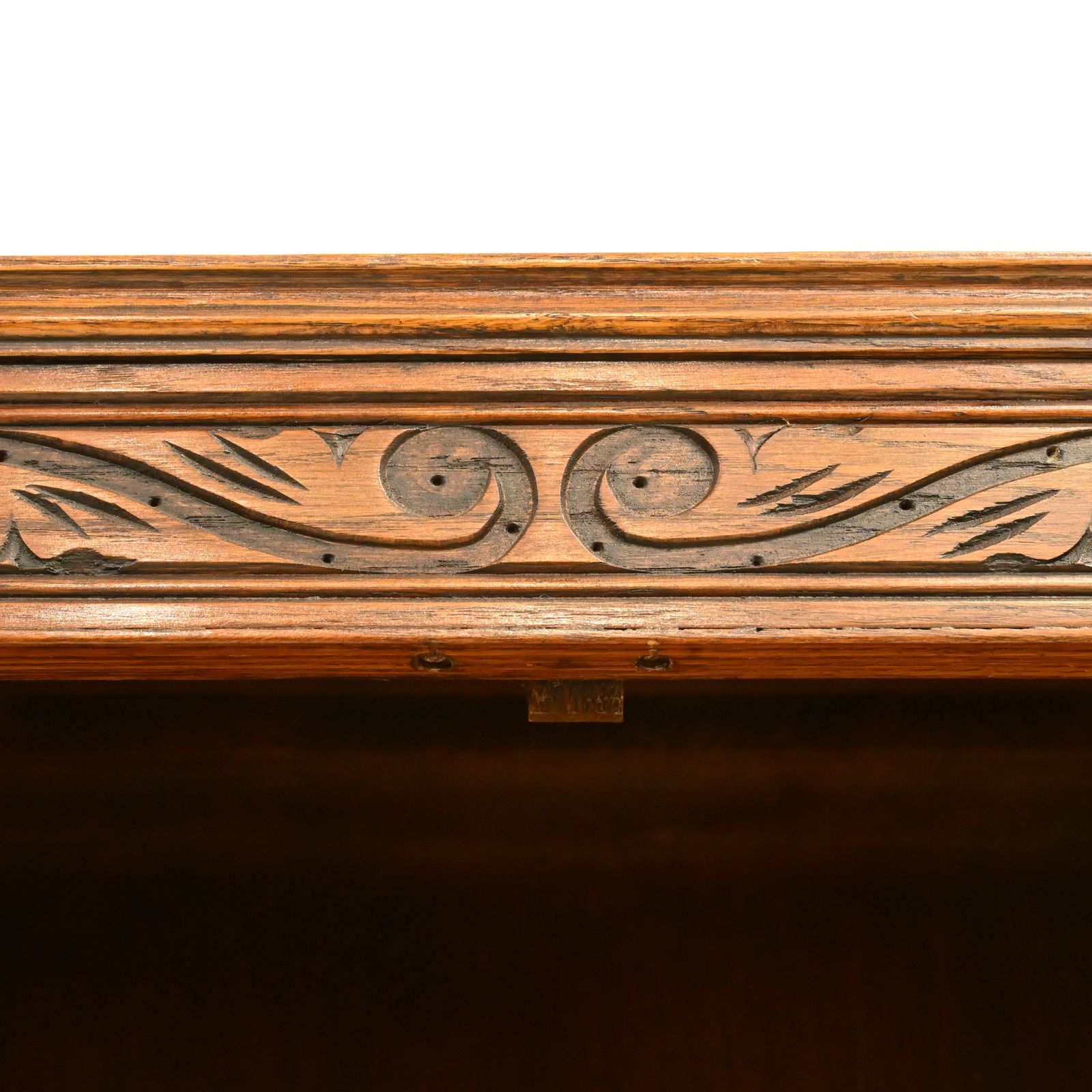 photo vintage Old Charm Corner Return Cabinet Elizabethan Range Tudor Brown Free Uk Delivery*