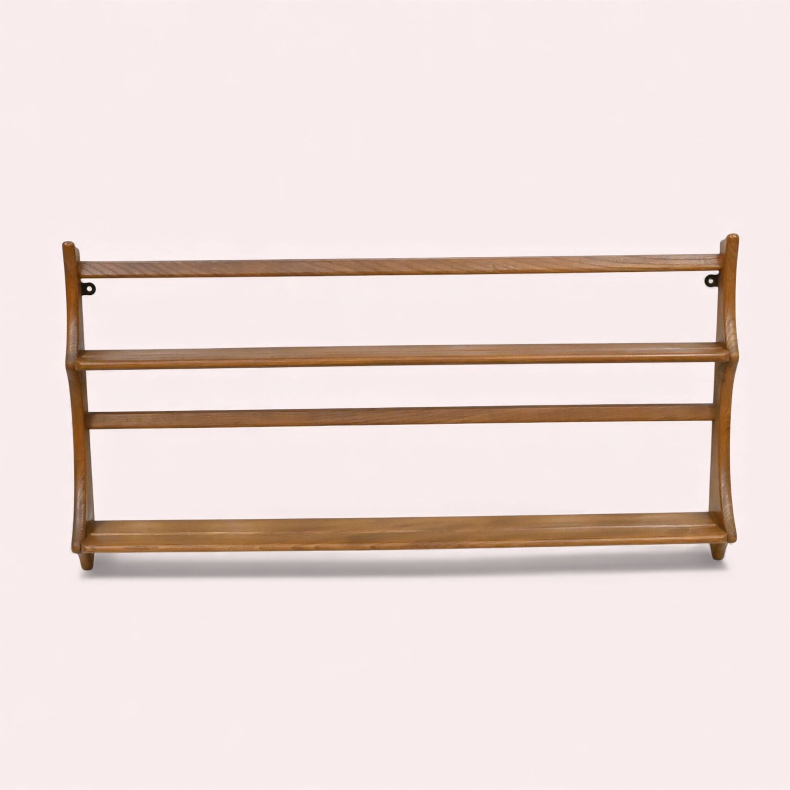 Ercol Hanging Plate Rack Model 268 Light Finish With Fixings Free Uk* Delivery photo furniture