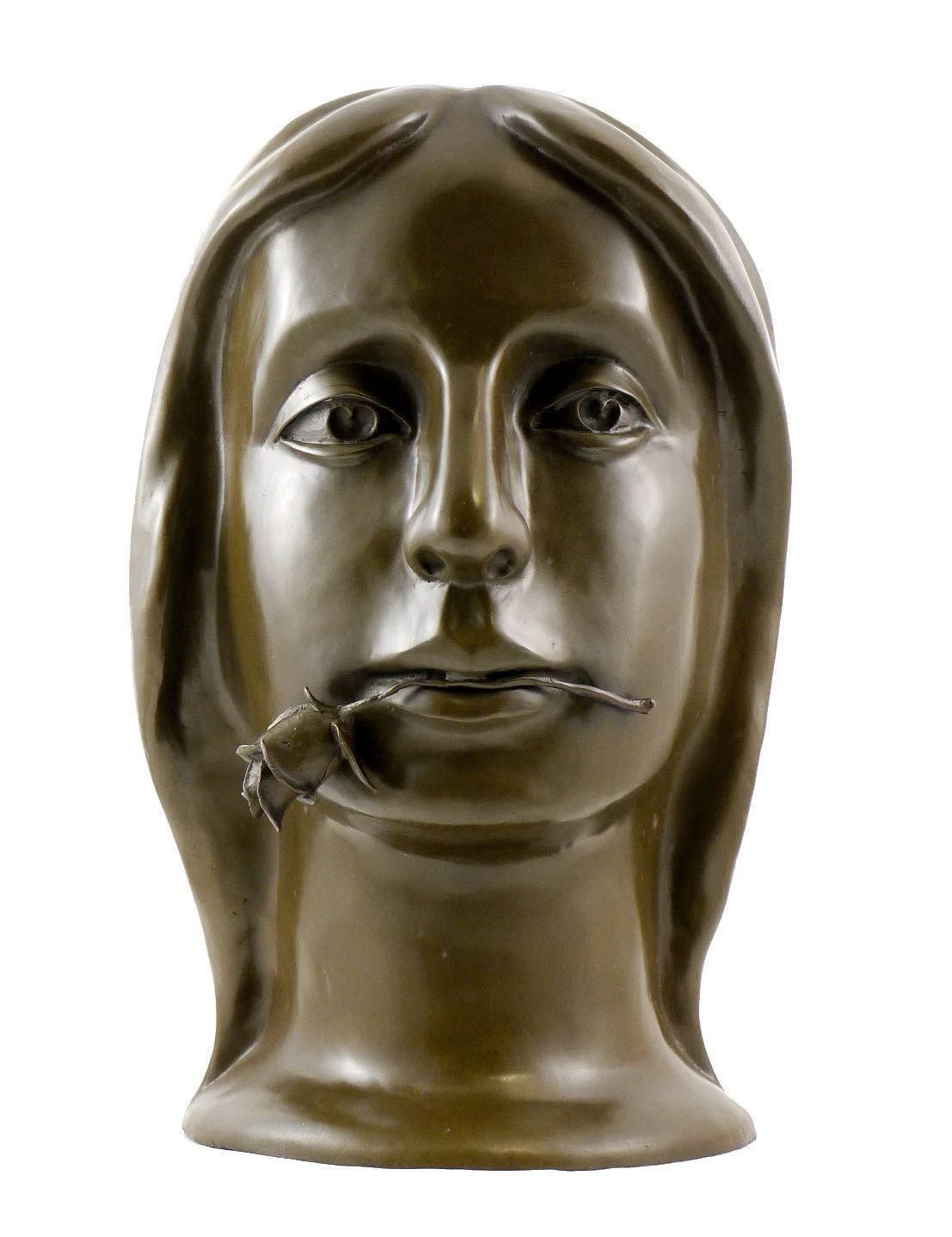Bronze Sculpture, Head Of A Woman photo for sale