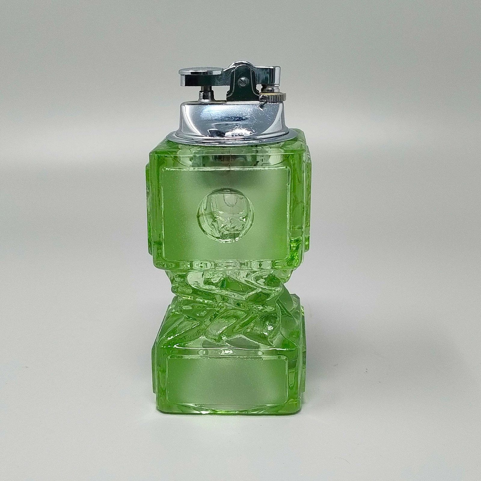 1970s Stunning Green Smoking Set By Antonio Imperatore In Murano Glass. Made In Italy photo 367.0