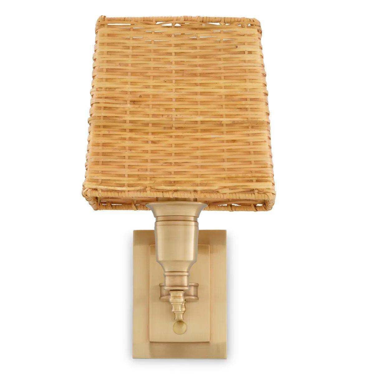 Set Of Two Wall Lamp In Brass Finish photo Lighting