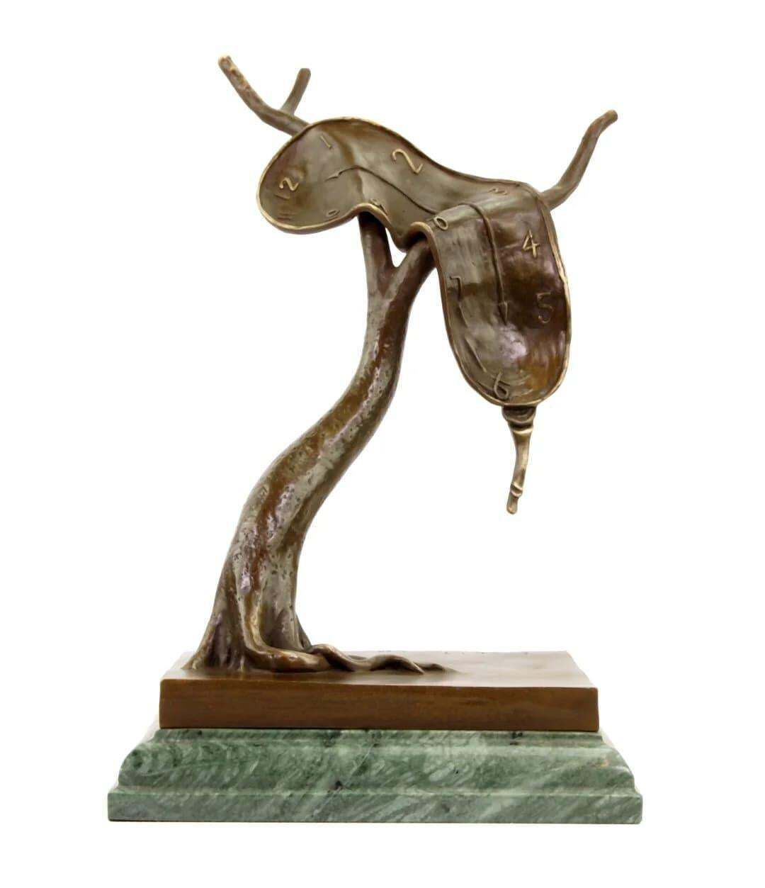 Bronze Sculpture "Melting Clock" By Salvador Dalí photo 2666.0