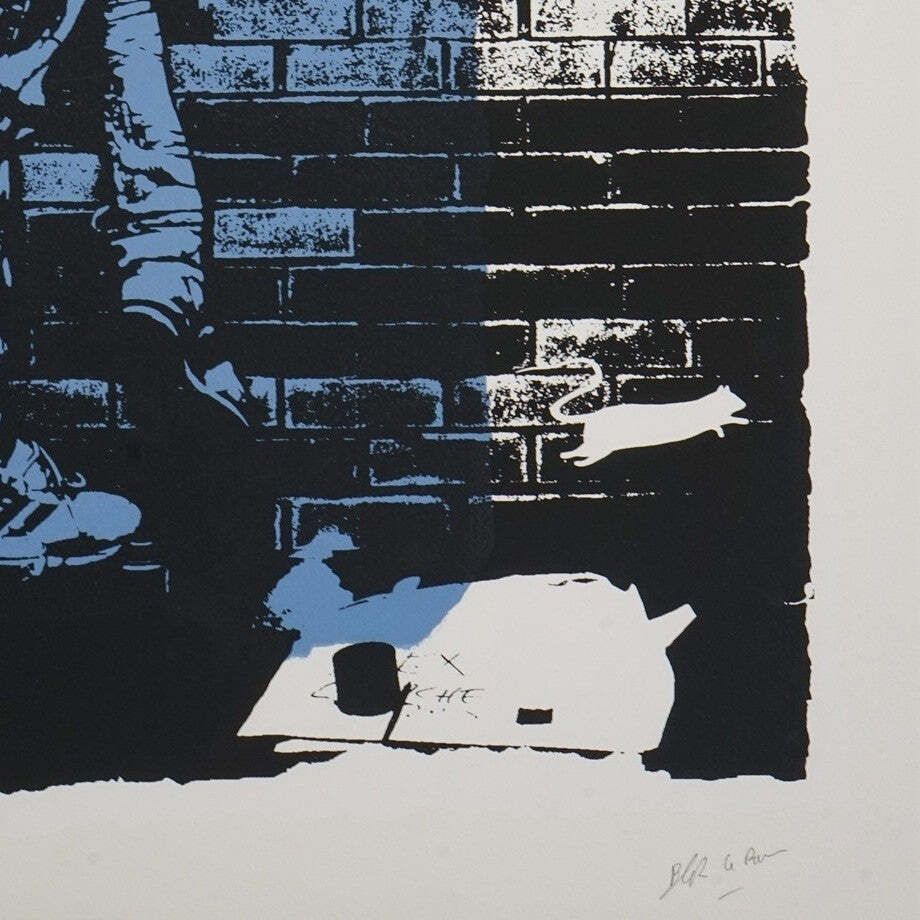 Blek Le Rat, The King Of Chicago, 2017 photo furniture