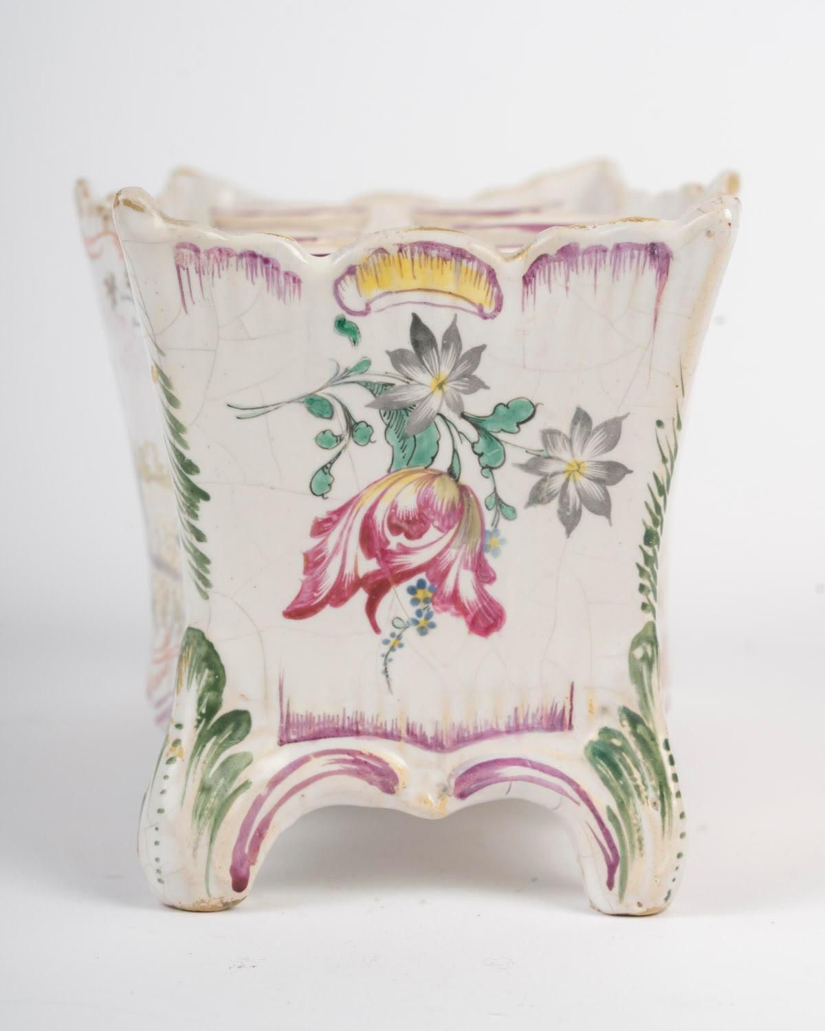 Bouquetière, An 18th Century Porcelain Vase. photo 1444.0