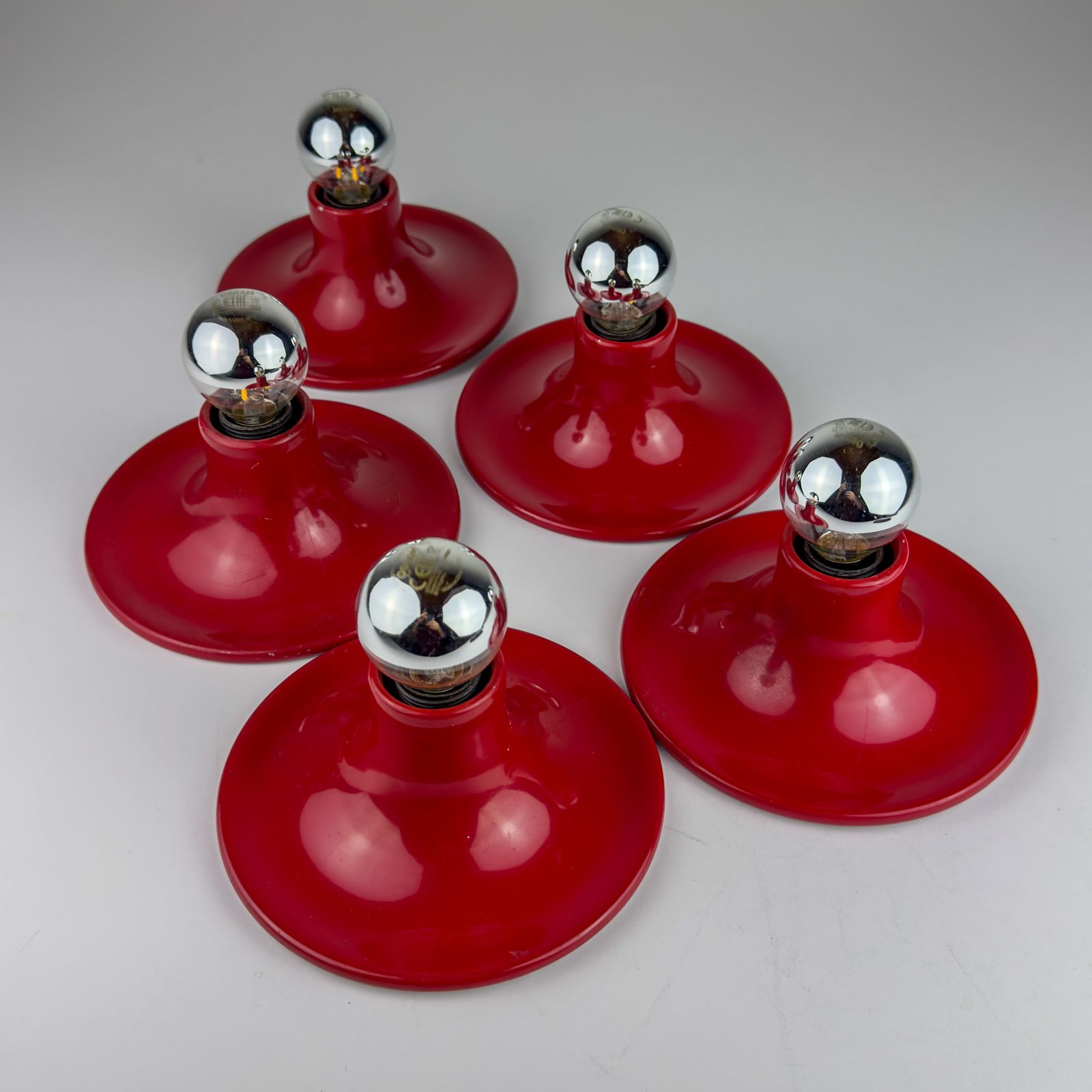 Mid Century Wall Lamp By Targetti Sankey, Italy 1970s