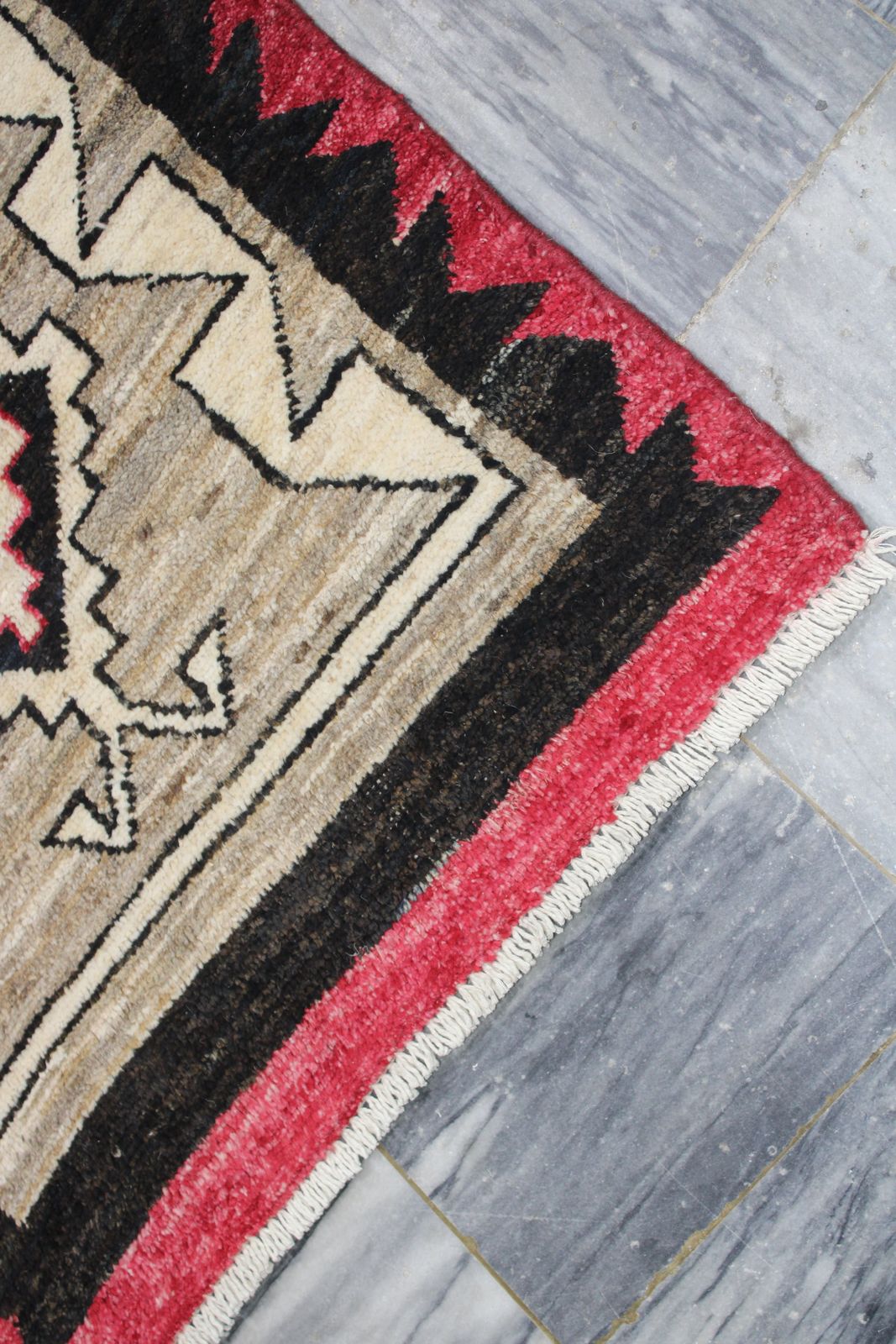 Navajo Style Southwestern Geometric Runner Rug photo 538.0