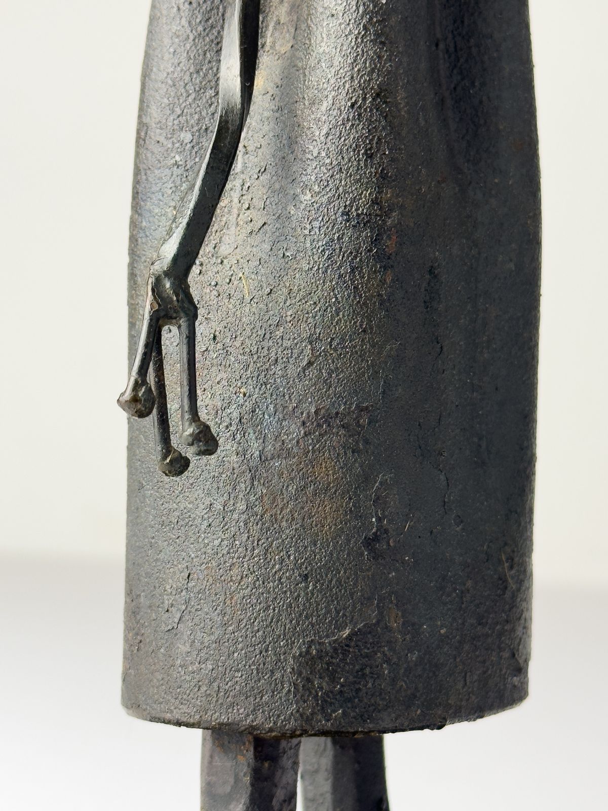 Vintage Brutalist Sculpture "Monk" By Salvino Marsura, Italy 1970s photo buy