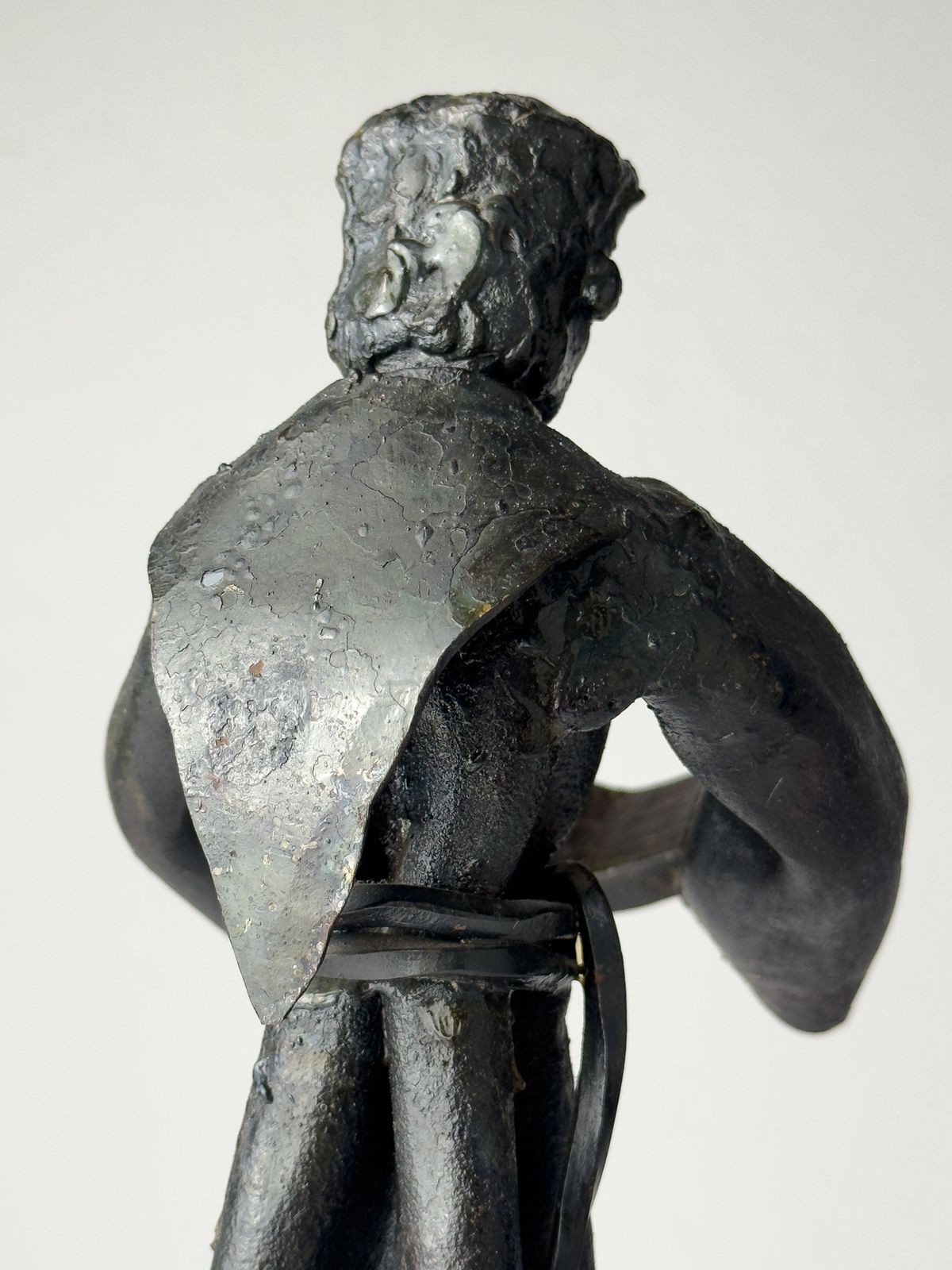 1480.0 Vintage Brutalist Sculpture "Monk" By Salvino Marsura, Italy 1970s photo