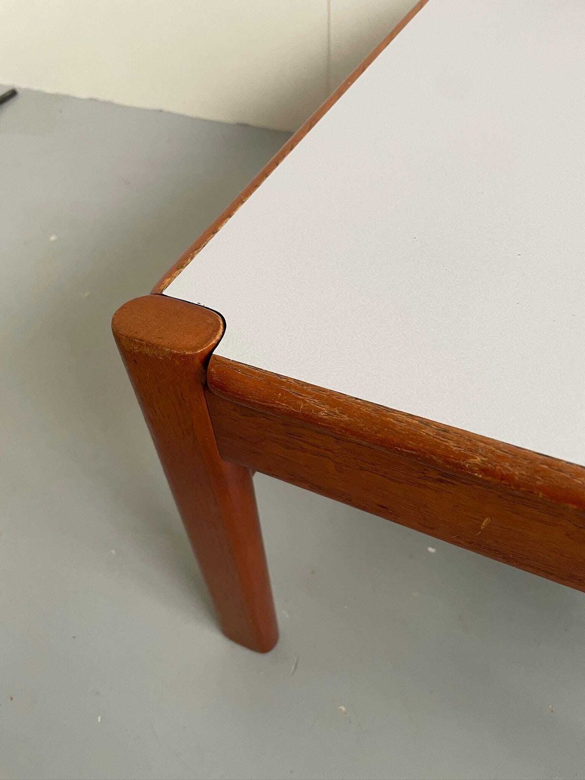 Vintage 60s Mid Century Reversible Coffee Table Footstool By Cornwell Norton N7 photo for sale