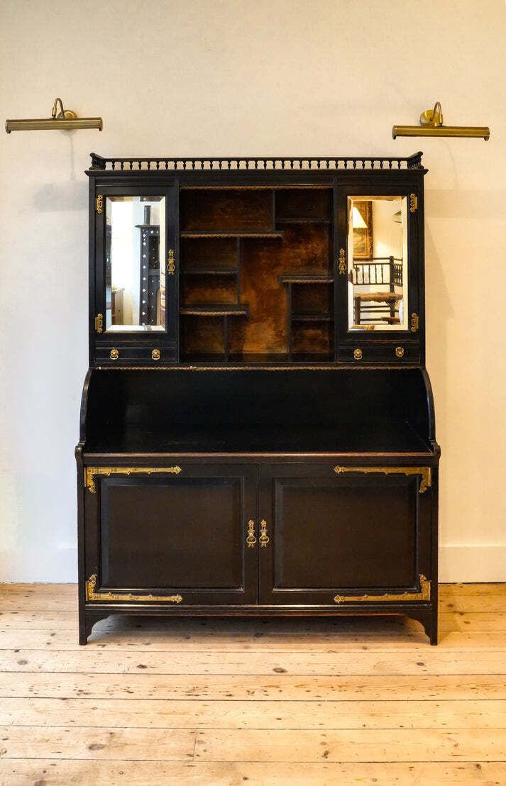 4250.0 Aesthetic Movement Cabinet / Dresser. Attributed To E.W Godwin And Jackson & Graham. photo