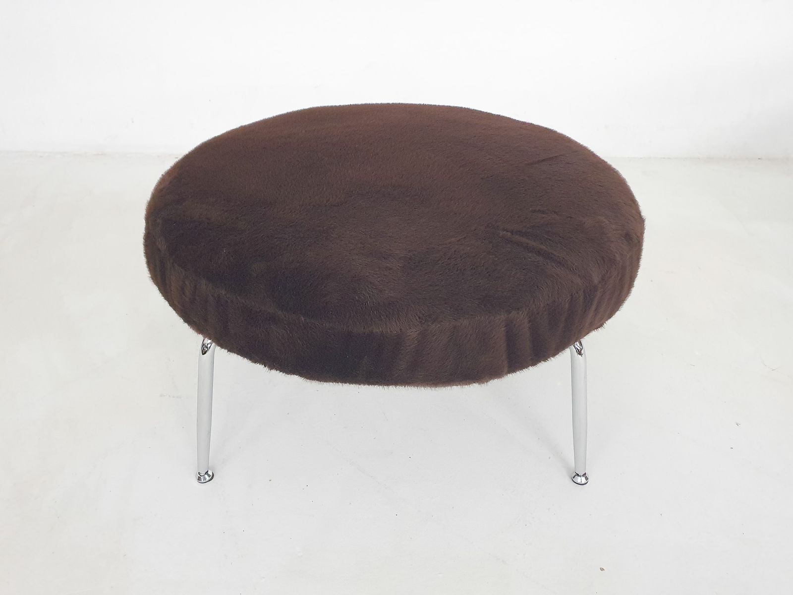 photo vintage Rodolfo Dordoni For Minotti "Berman" Lounge Chair And Ottoman, Italy